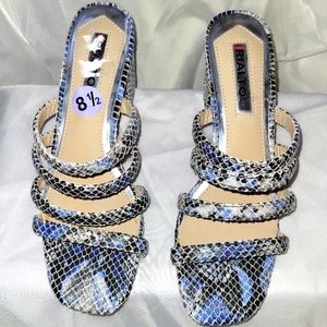 Multi-colored mule. NWOT